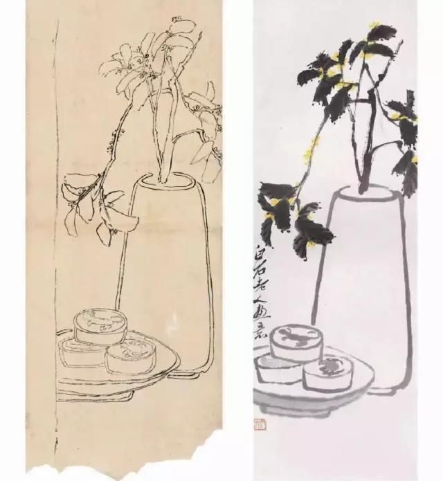 手稿$“齐式”大写意，我们被骗了齐白石手稿全曝光