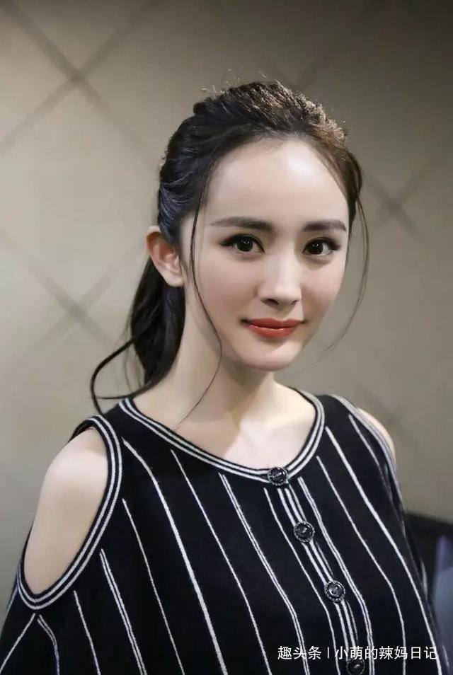 杨幂 发际线高的女人,这5种发型不要剪了,显老不说还没特没气质