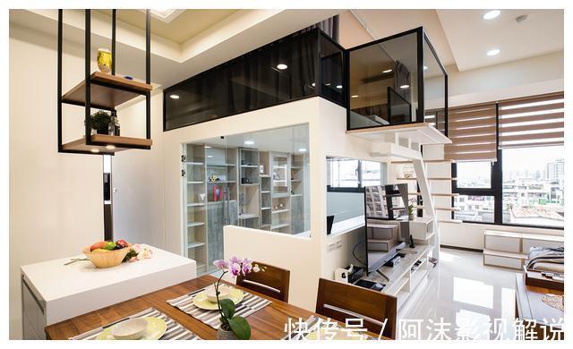 水泥|小户型设计太聪明了!两夫妻一家四口,一点也不会拥挤