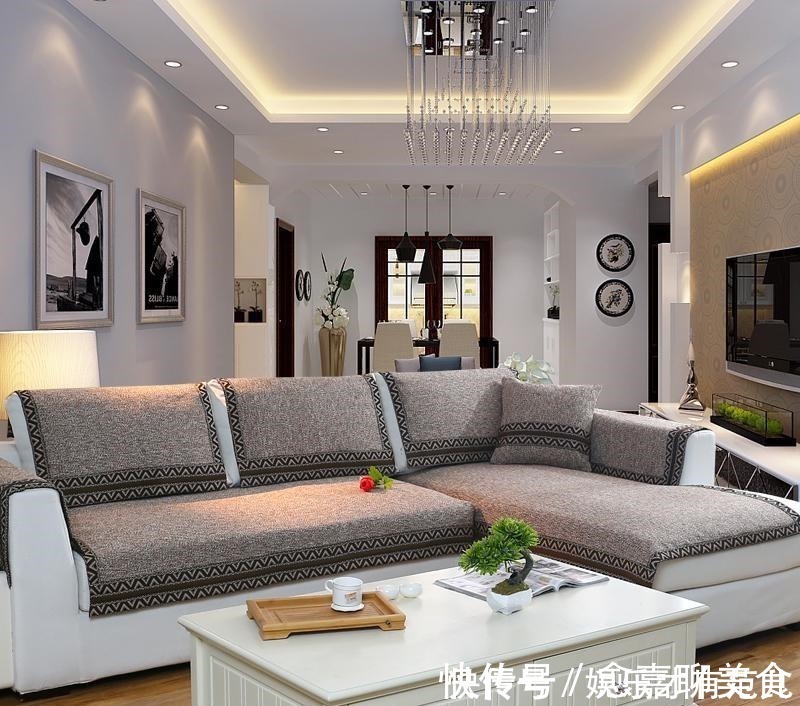 高雅|建议大家不要铺沙发垫,太土!瞧精明人怎么弄,新潮高雅又迷人!