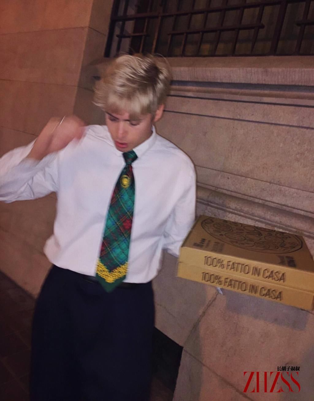 巴黎驼色大衣，私服混搭