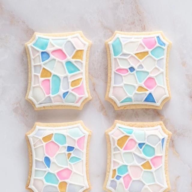 做出|一双巧手,做出童话般的翻糖饼干,看完你会舍不得吃网友称太美