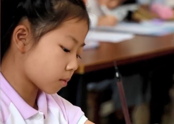 江凌仪|字如其人!9岁女孩练字3年写出印刷体,字比父母写得好