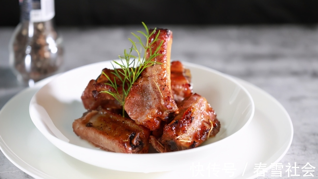 橄榄油|在家做蜂蜜酱香排骨,香甜可口,肉质鲜美,营养健康
