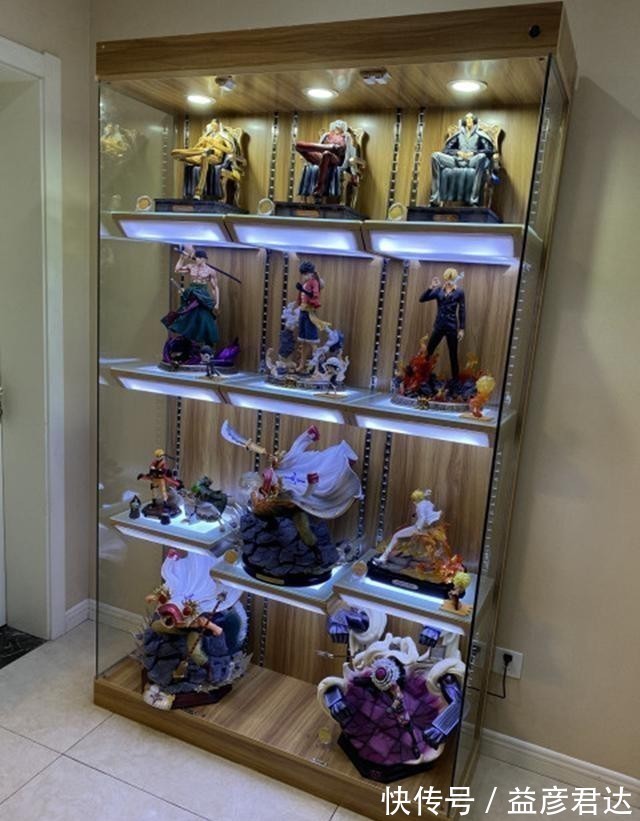手办|肥宅收藏没版权的手办被展览,柜子成为讨论的热点?简直帅炸了