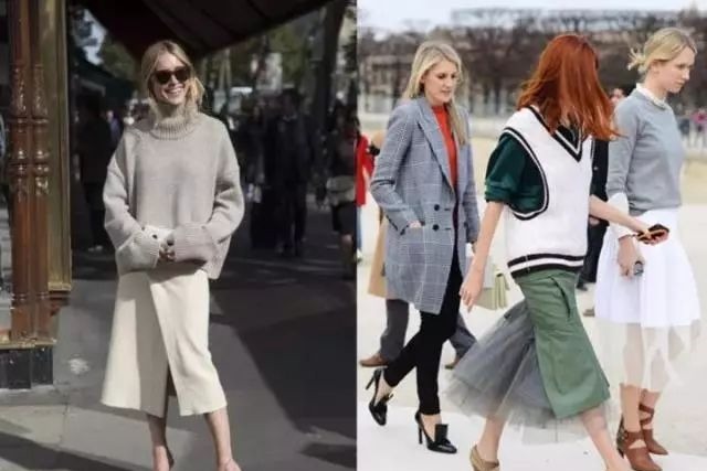 blind 早春穿什么毛衣+半身裙,让你时髦又有文艺范,满满女人味