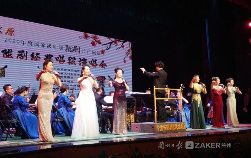 艺术|国家级非遗陇剧推广演唱会精彩亮相