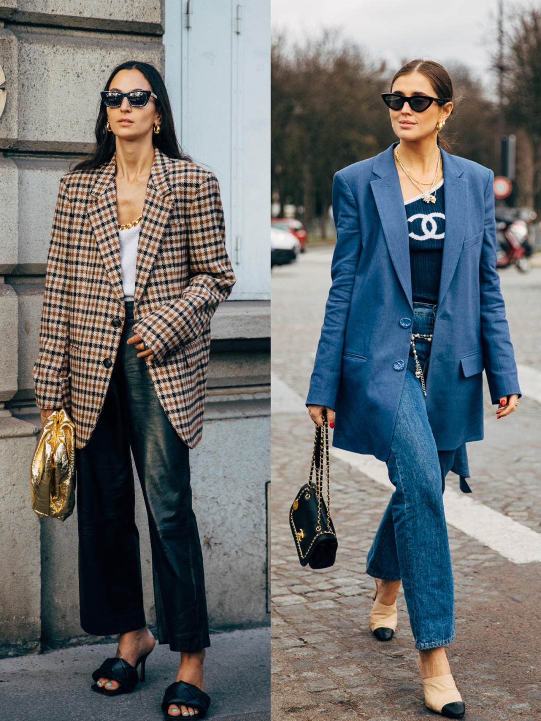 时髦|没人会告诉你,西服外套还可以这样穿,显高显瘦,干练又时髦