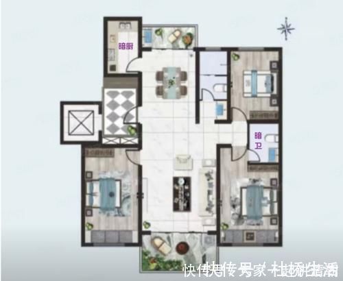 餐厅|纠结：买房如何选好户型？过来人建议：满足这“4个特点”准没错