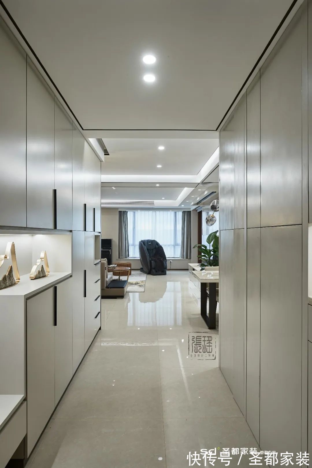 水族箱|20款教科书式玄关设计人气爆棚,好看到亲友排队抄!