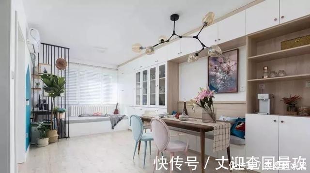 小两居|69㎡经典小两居,客餐厅设计独特,卫生间布局更想不到,太赞了