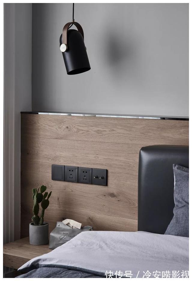 黑白灰+胡桃木|170㎡精装房大改造，黑白灰+胡桃木，打造高级质感美宅，晒晒！