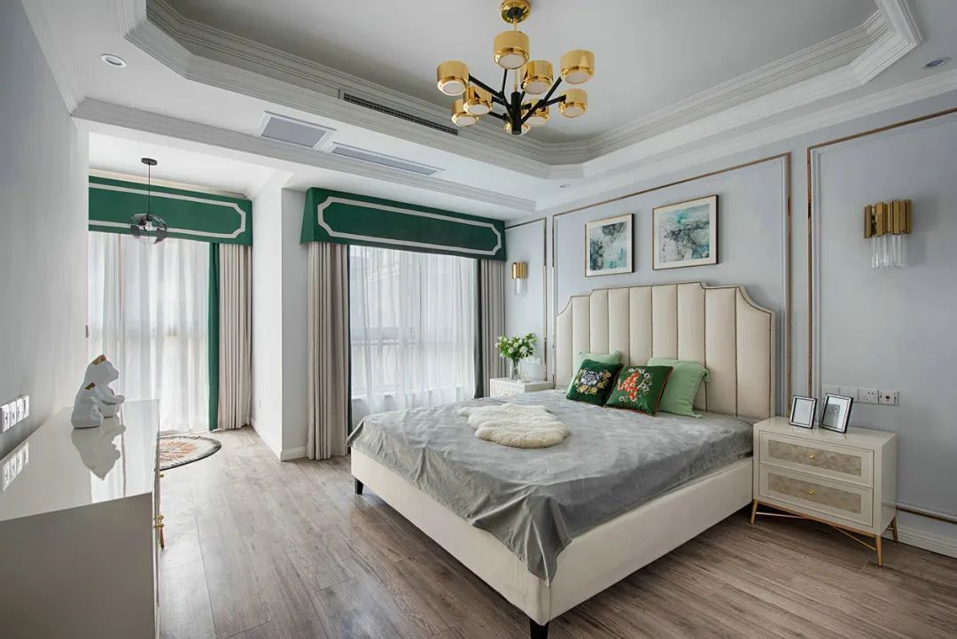 边框|第一次见高级大杂烩，127㎡现代轻奢，混搭多种风格，独特优雅~