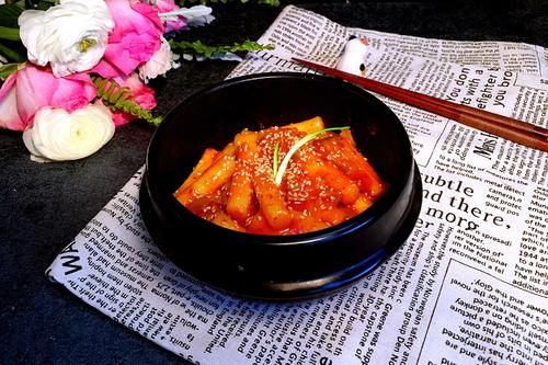 步骤|辣白菜炒年糕，香味浓郁，步骤简单，自己学会想吃不用外面买