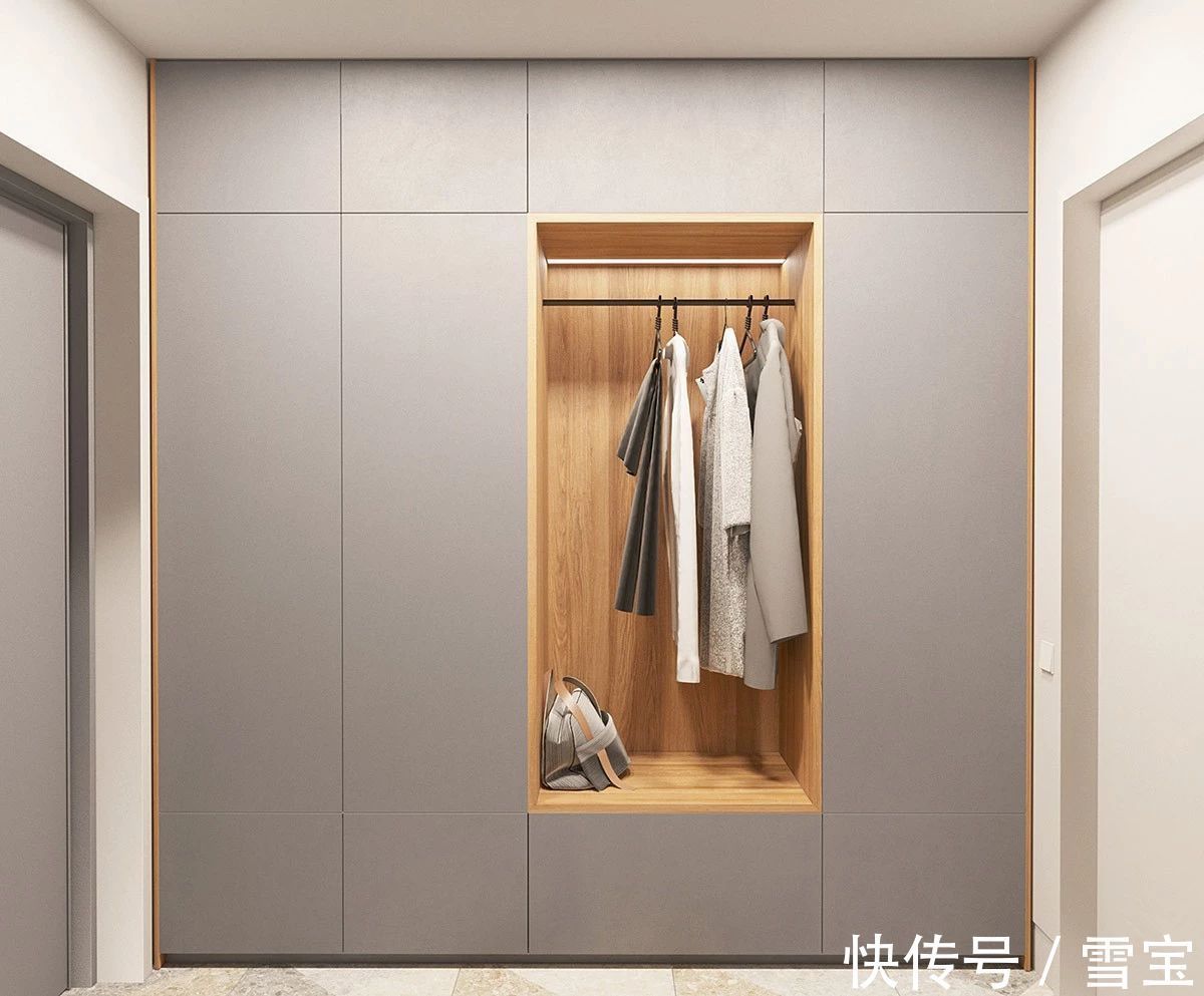 鞋柜|定制衣柜十大品牌:入户鞋柜+衣帽柜,多出一个衣帽间!
