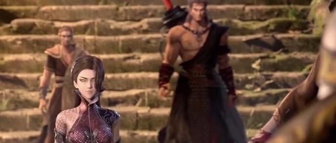 秦时明月|秦时明月:惊鲵单挑不输卫庄,靠得是一双眼睛,白眼加见闻色?