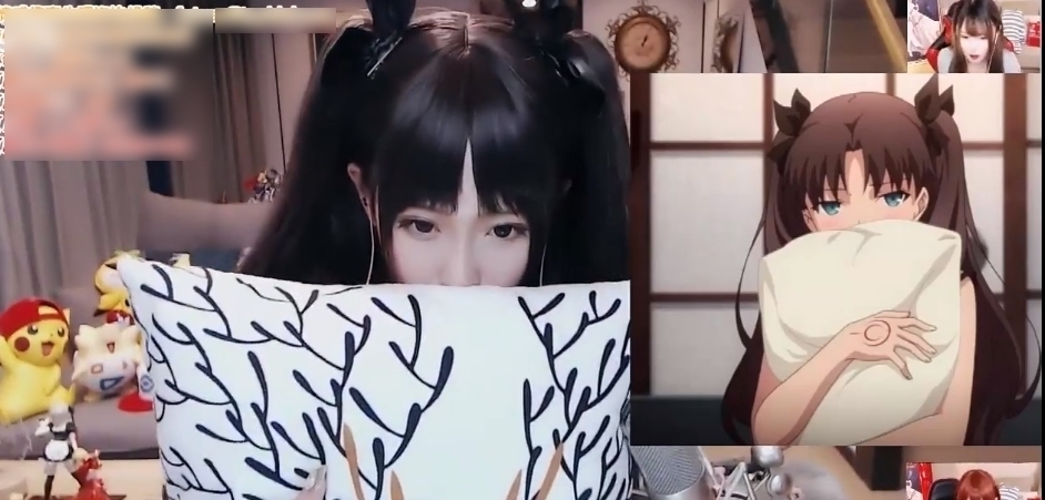 coser|周淑怡cos远坂凛跳舞,长腿黑丝二次元摇,却被腐团儿“秒杀”