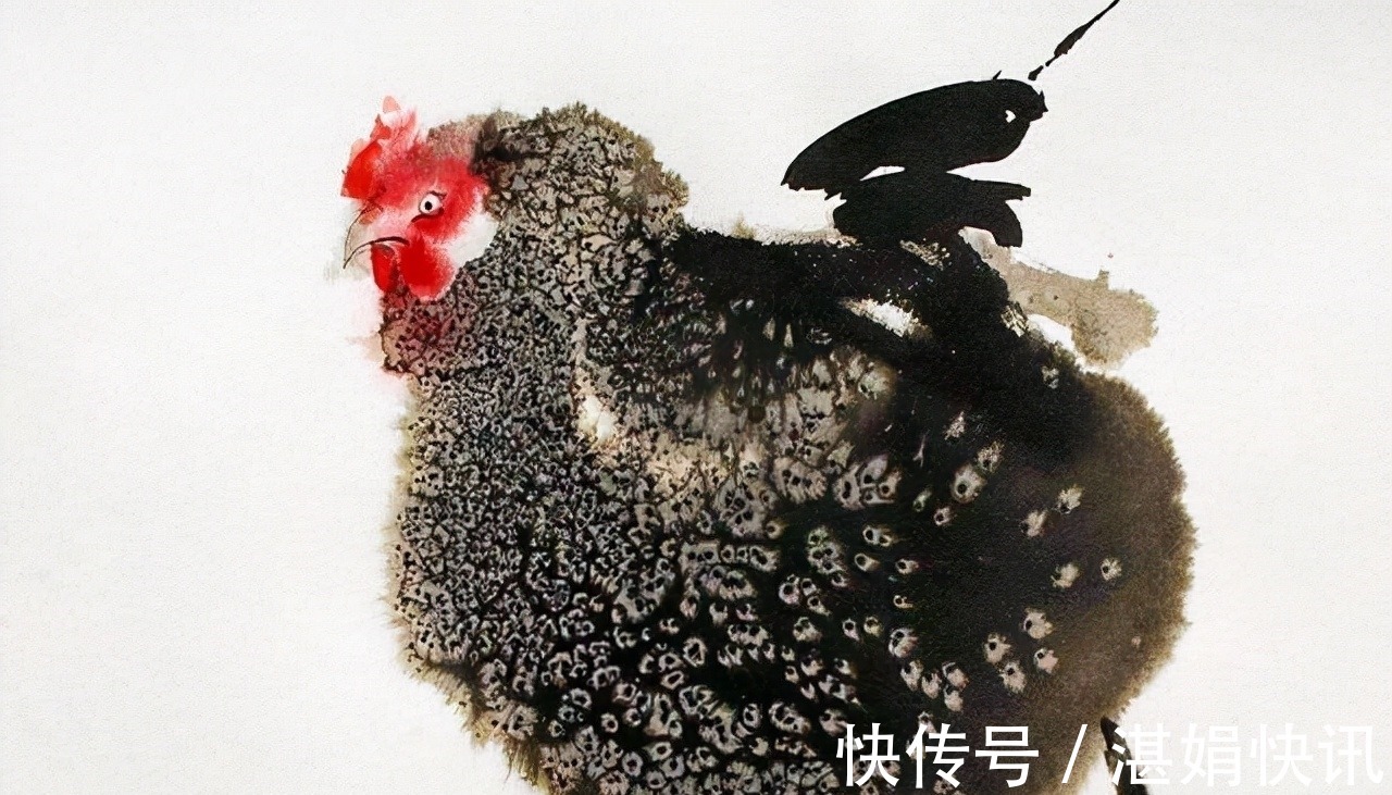 恩德雷!水墨是中国传统绘画,老外用它画动物——别说另有一番意境