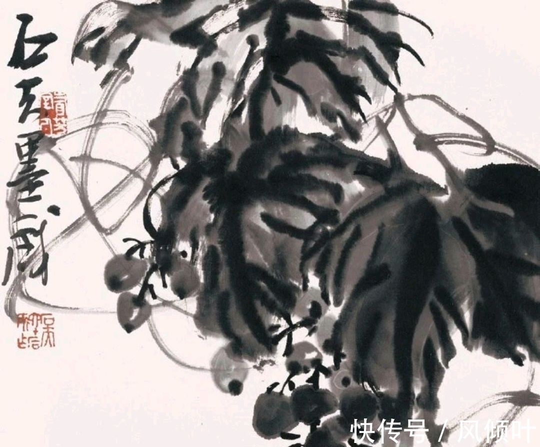 郭石夫$北京画院|郭石夫花鸟画,有书卷气的大写意