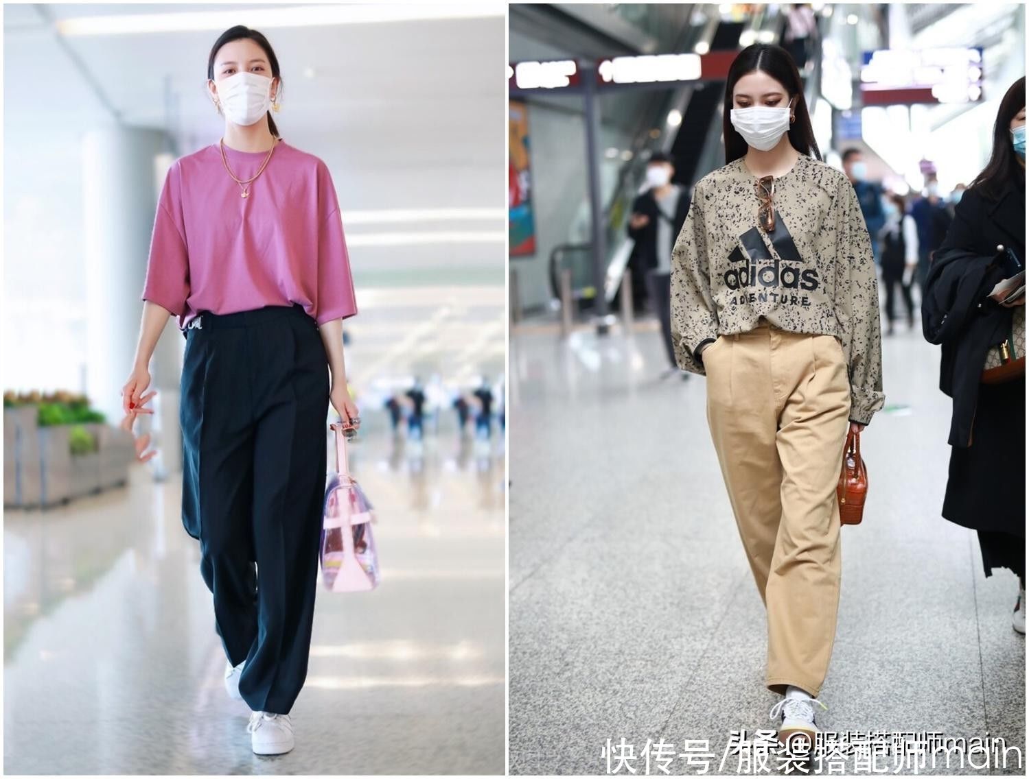 技巧|溜肩女孩不要慌,学会这4个穿衣技巧,气质拿捏得死死的