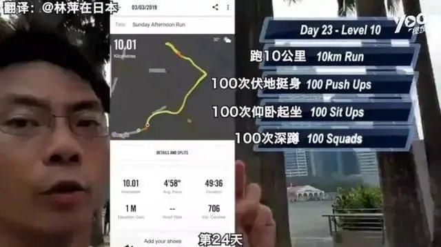身体|谁说动画里都是骗人的,男子挑战一拳超人训练法,30天后变这样…