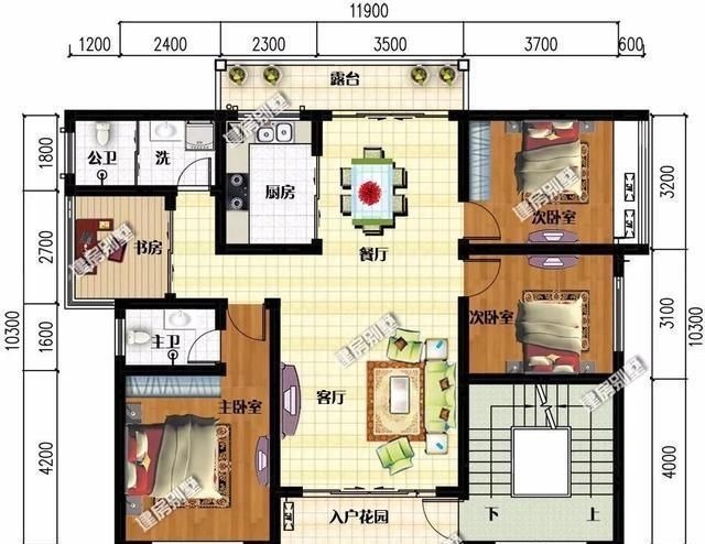 三室|两栋建在农村的叠拼别墅，每层可住一户，第一栋还带商铺
