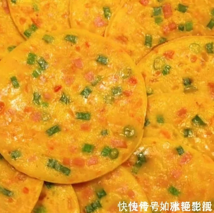 一碗面粉，3个鸡蛋，不揉面，不发面，做孩子爱的早餐饼，特美味