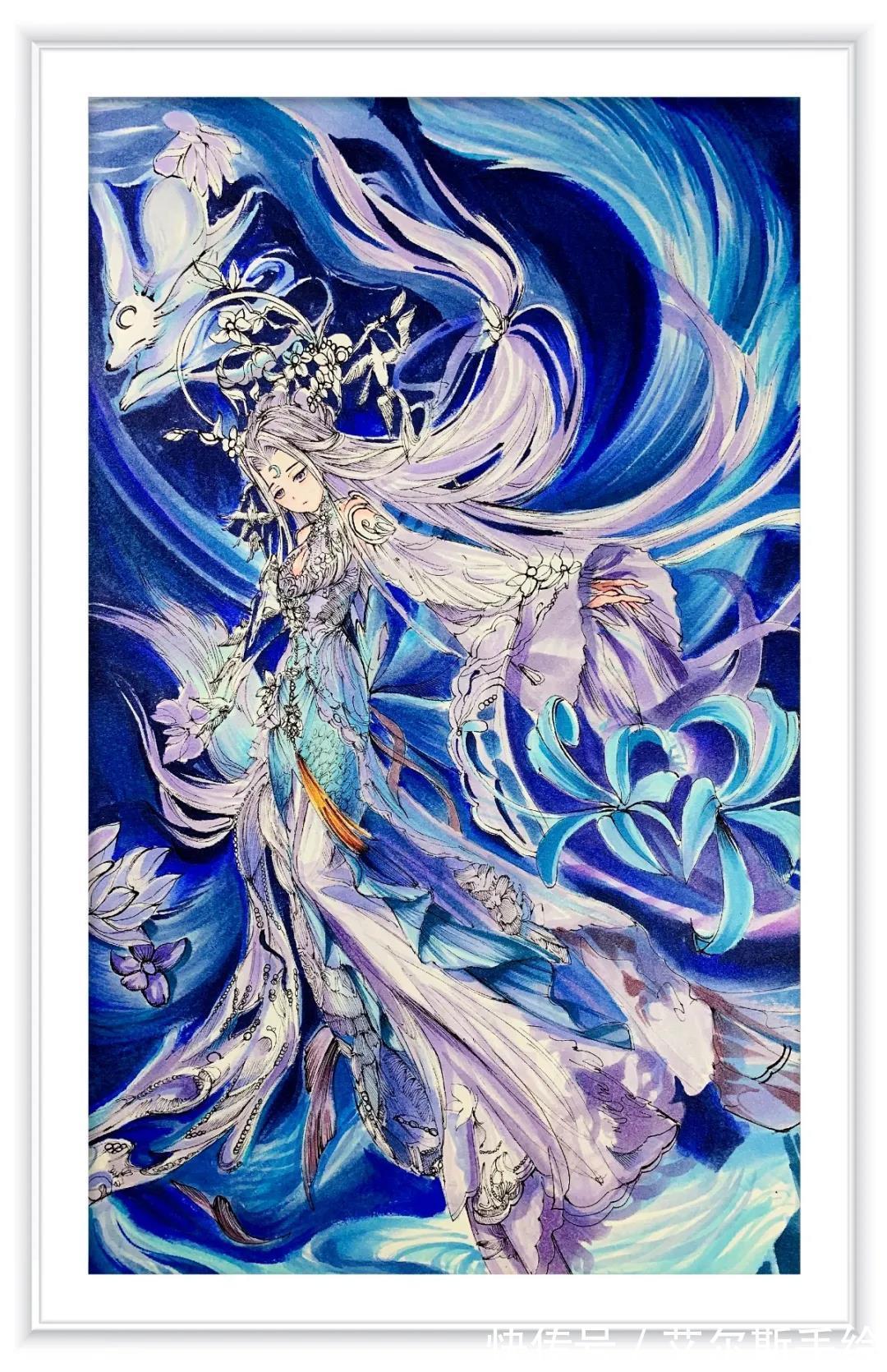 复古风|二次元英伦复古风插画，细节美到窒息！