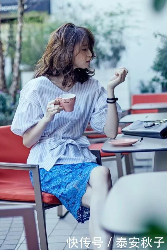 肩头处|天气太热怎么穿?美女教你夏日穿搭“小心机”:既清凉、又时尚!