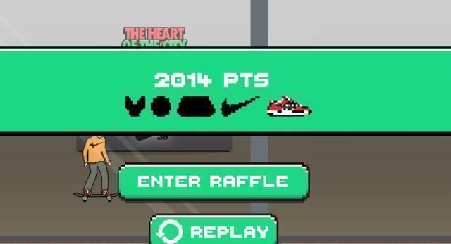 可玩性 夸张!土豪的迪拜店为了发售一双耐克鞋款,专门开发了一个游戏!