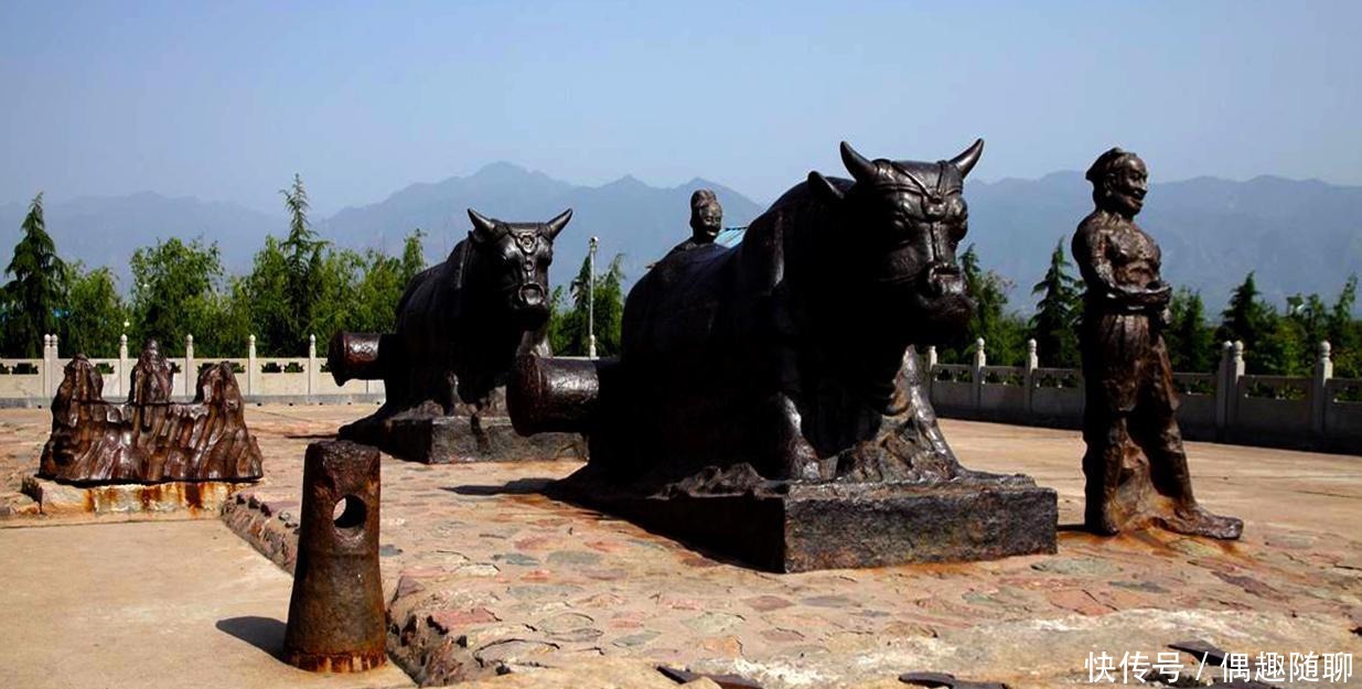 古代|古代,在黄河上负责拉铁索桥的都是大铁牛,为何不能是其它动物