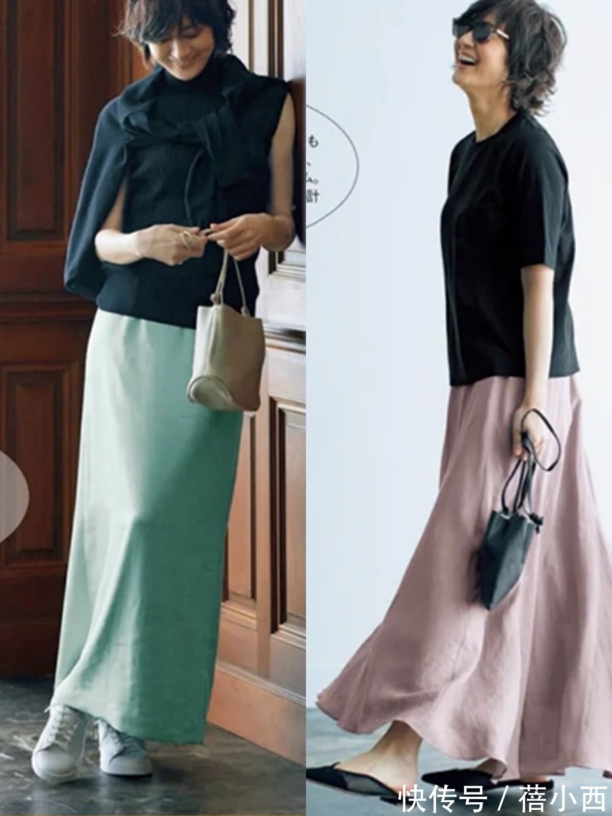 裙装|女人到了中年想要看上去有气质，尽量多穿半身裙，遮肉又优雅大方