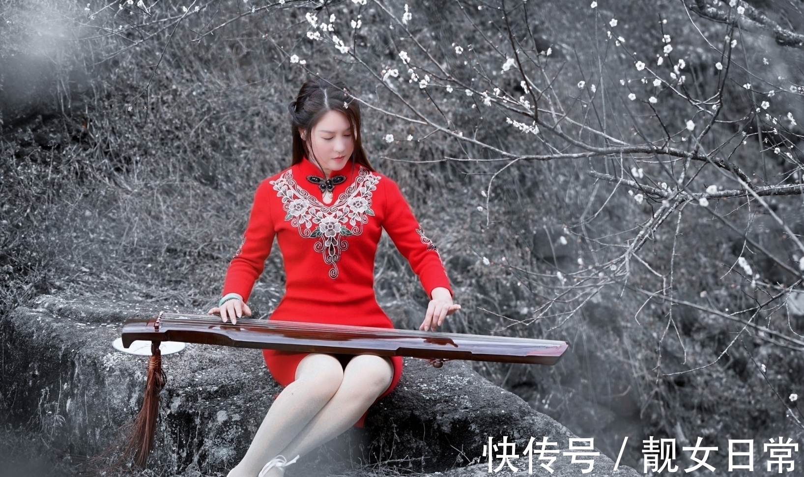 七律$咏雪·七律·二十四首丨瑶池落落纤柔色,阆苑依依素雅音