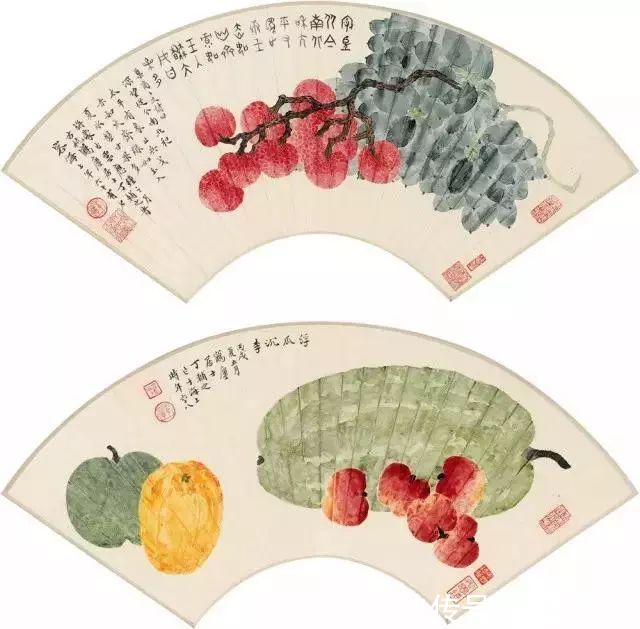 水果&他46岁开始学习画画，笔下的水果鲜嫩无比