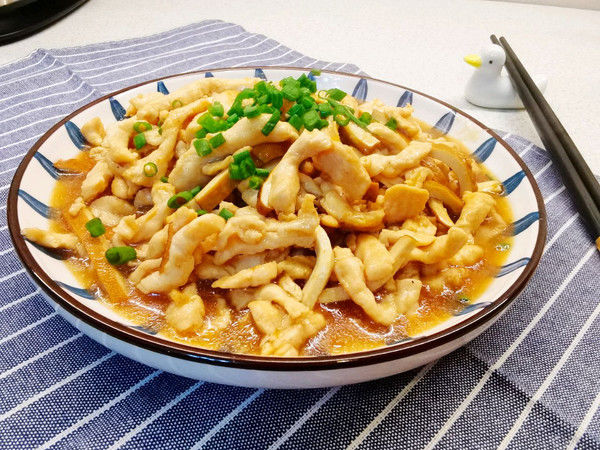 鸡丝炒豆干|鸡丝炒豆干