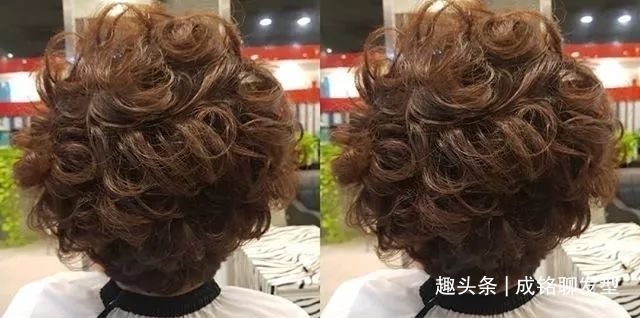 毛躁 老年人烫发后湿发有卷吹干就不卷,没有烫好还是打理方法不对