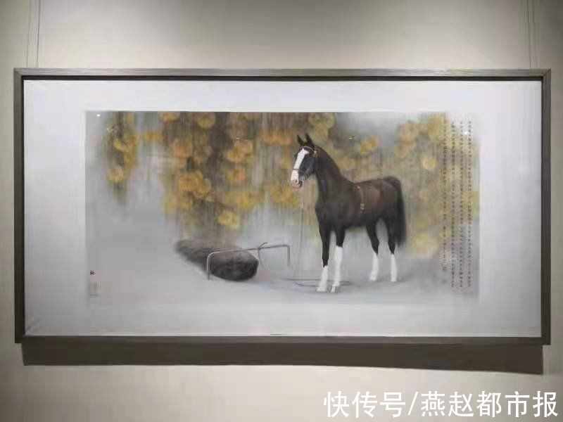 工笔画马|文化盛宴！快去石家庄市博物馆看工笔画马作品展