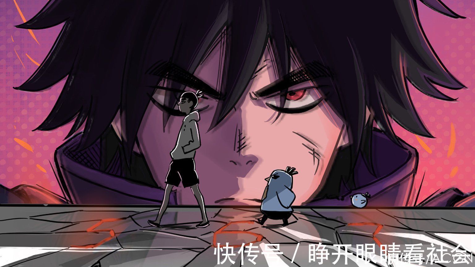 梅花十三|大佬为《伍六七之玄武国篇》送上贺图，我怀疑在暗示会疯狂发糖