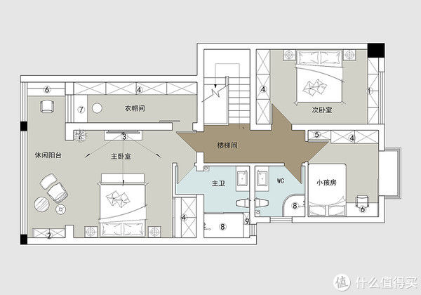 夜未央|320㎡现代美式风格别墅，简洁有品位，造型并不复杂，值得装修借鉴