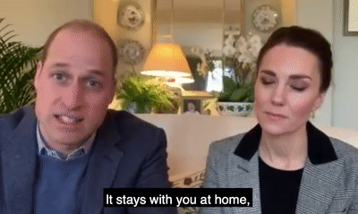 凯特开始新年营业，穿旧衣，面容温柔好看;威廉王子虽脱发也很帅