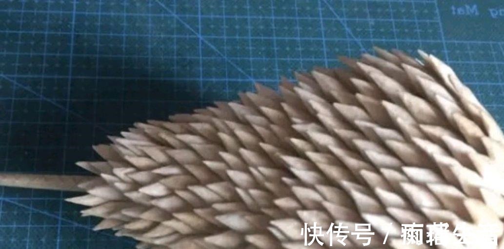 爱好者|筷子也能做手办,火影忍者鲛肌被小孩还原,这分明就是大神!