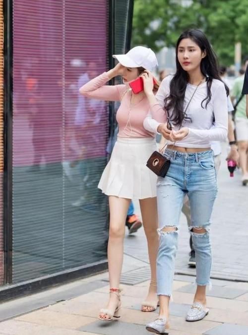 时尚|秀外慧中的美女，时尚的穿搭，妥妥的时尚达人气息！
