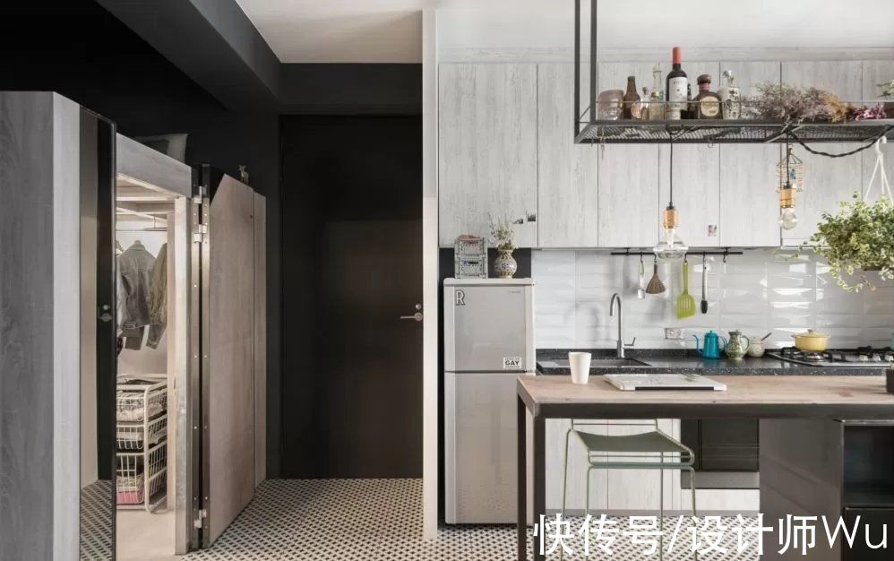实用|4种吧台收纳术，让开放式厨房实用度翻倍