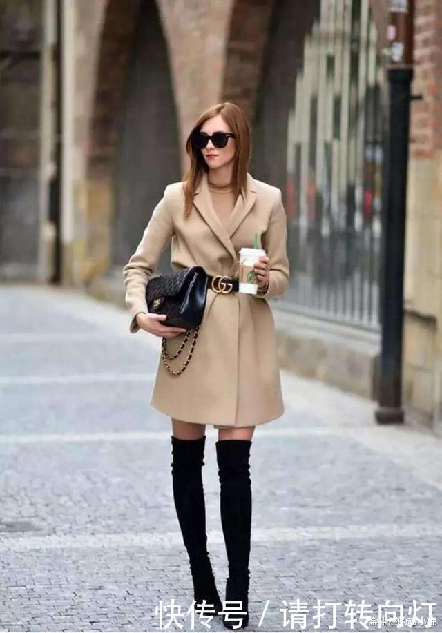 秋冬|最美不过“长外套+长筒靴”,秋冬换季就该这样穿,这气质太高级