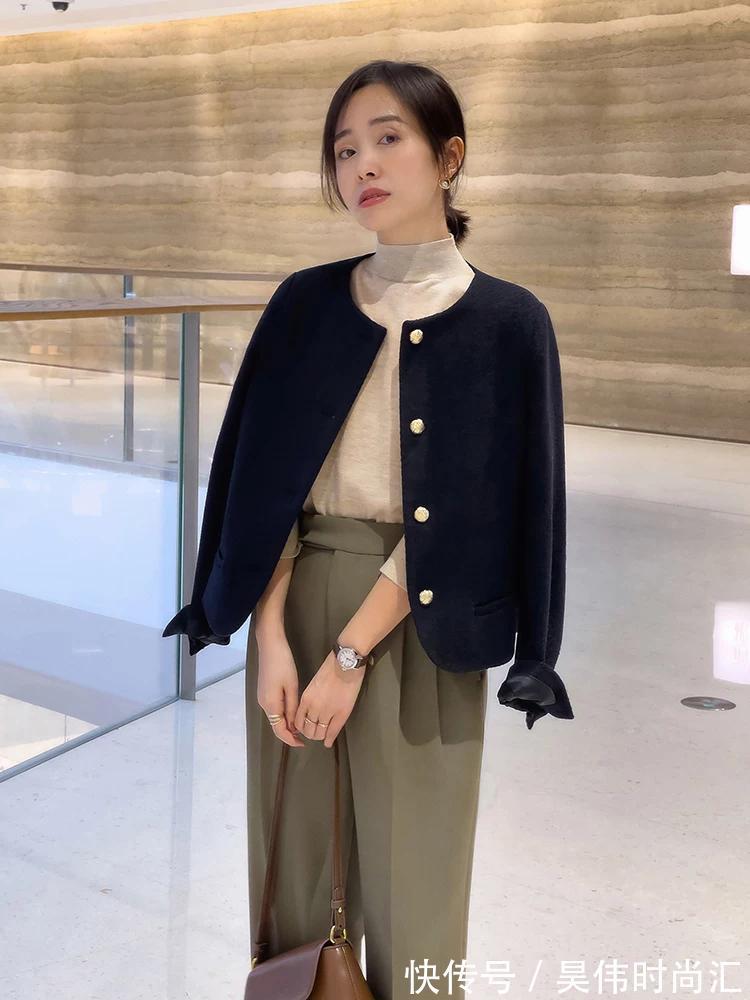 藏蓝色 时尚穿搭,藏蓝色经典百搭又成熟稳重,非常洋气