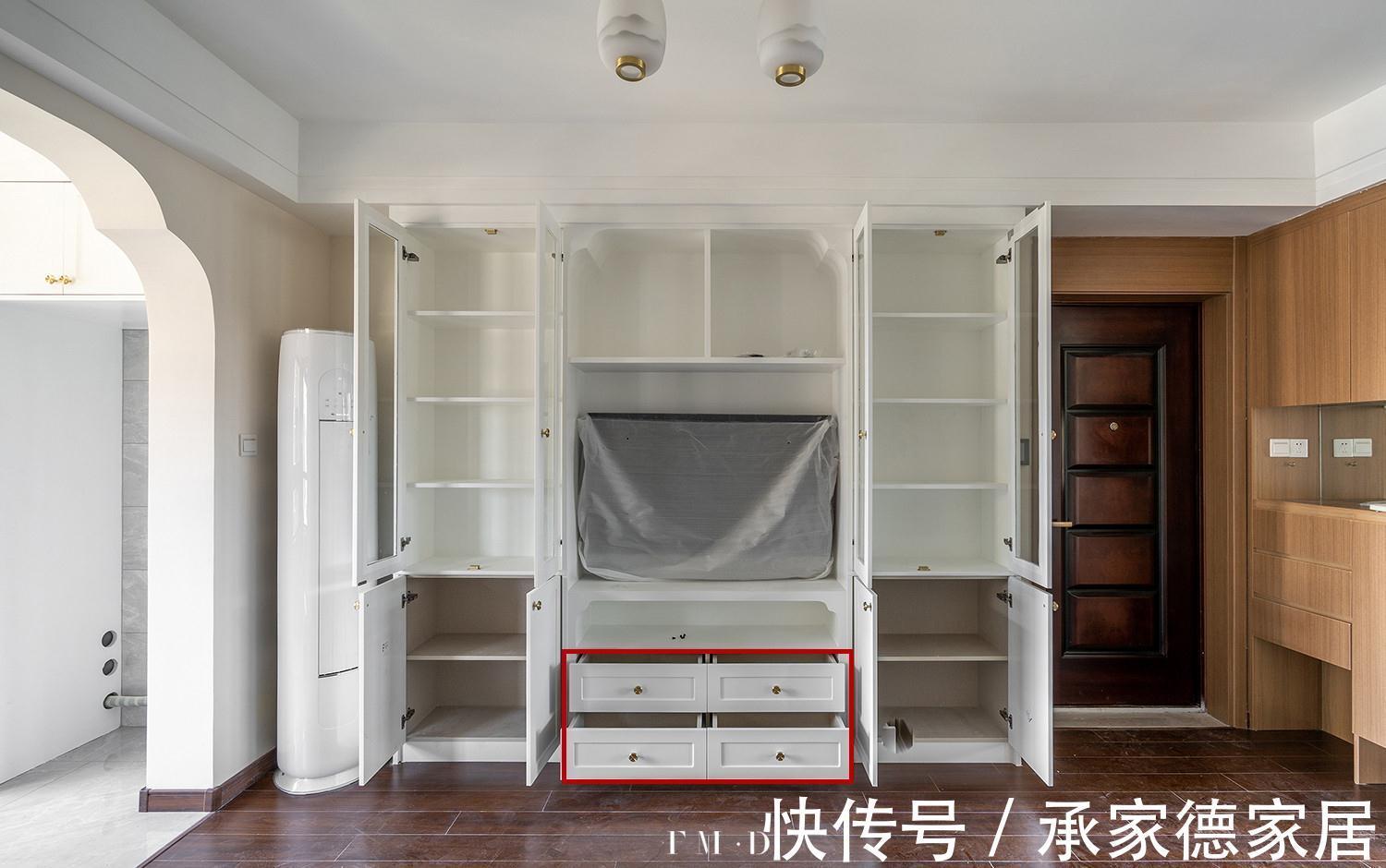 衣柜|100㎡精装房半包11万,不砸不拆只做“轻改造”,业主个个来偷师