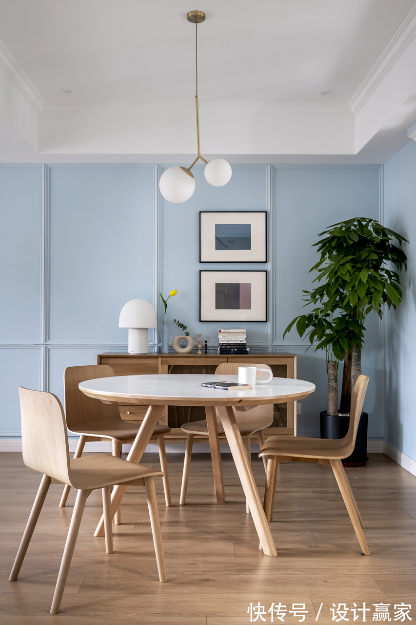 客厅|151㎡清新跃层，去风格化的美学设计，一见倾心