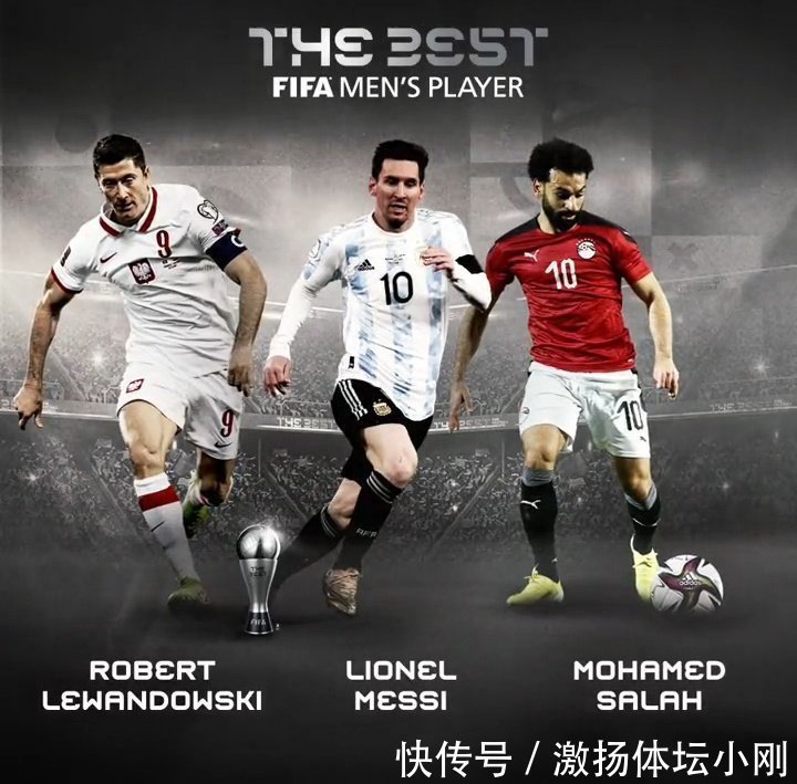 FIFFIFA最佳球员前三数据大PK:萨拉赫陪跑!梅西8-3莱万