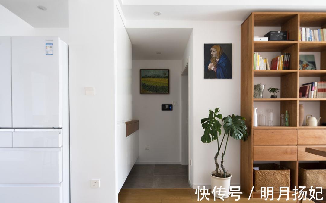 原木色|夫妻的70㎡原木风两居，自然舒适功能完美，打造出一个理想中的家