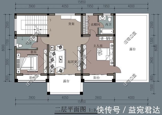 自建房|回农村自建房,厕所应不应该设置在卧室内这6套户型给你答案